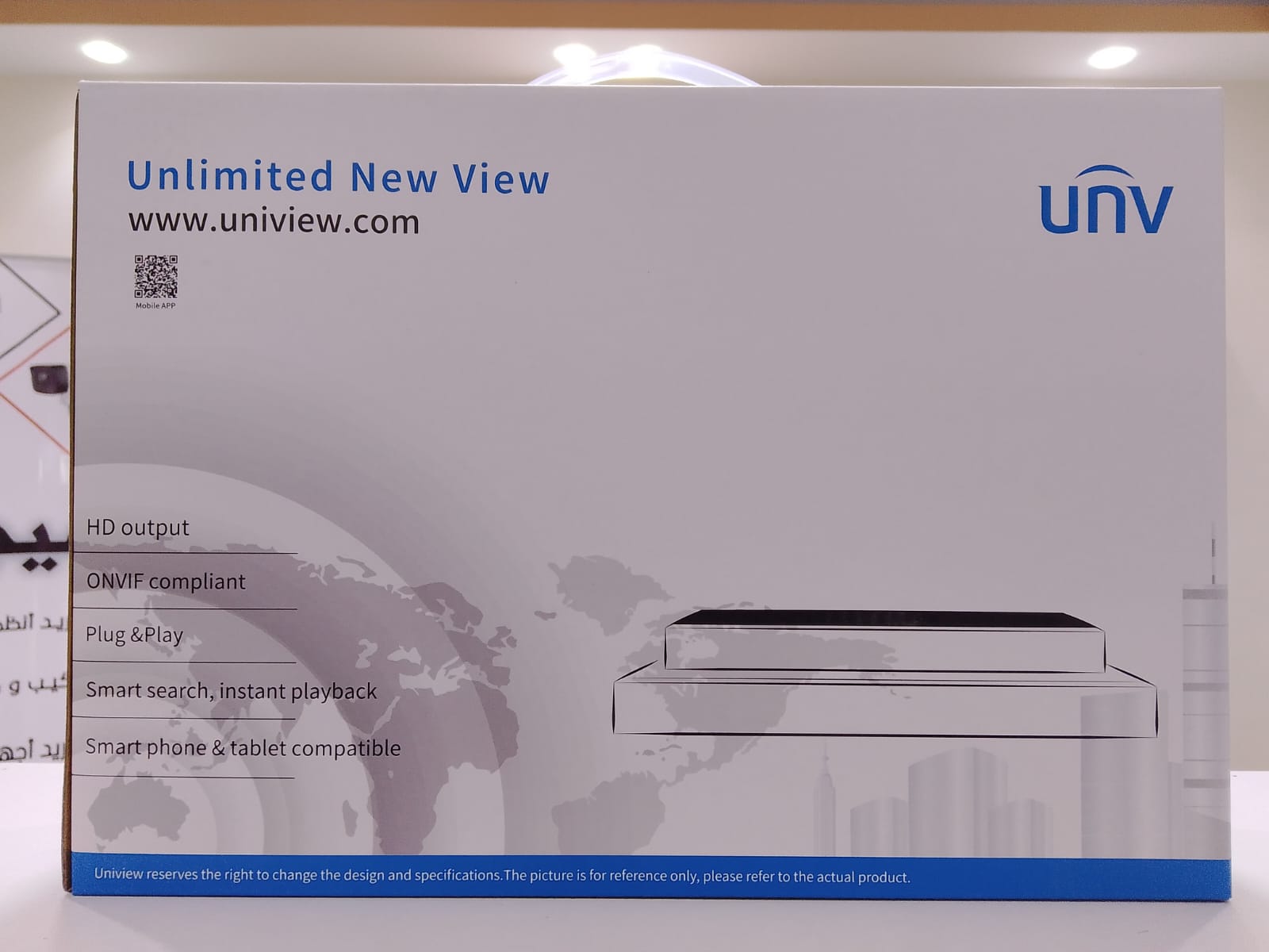 جهاز تسجيل يونى فيو 4 مخرج